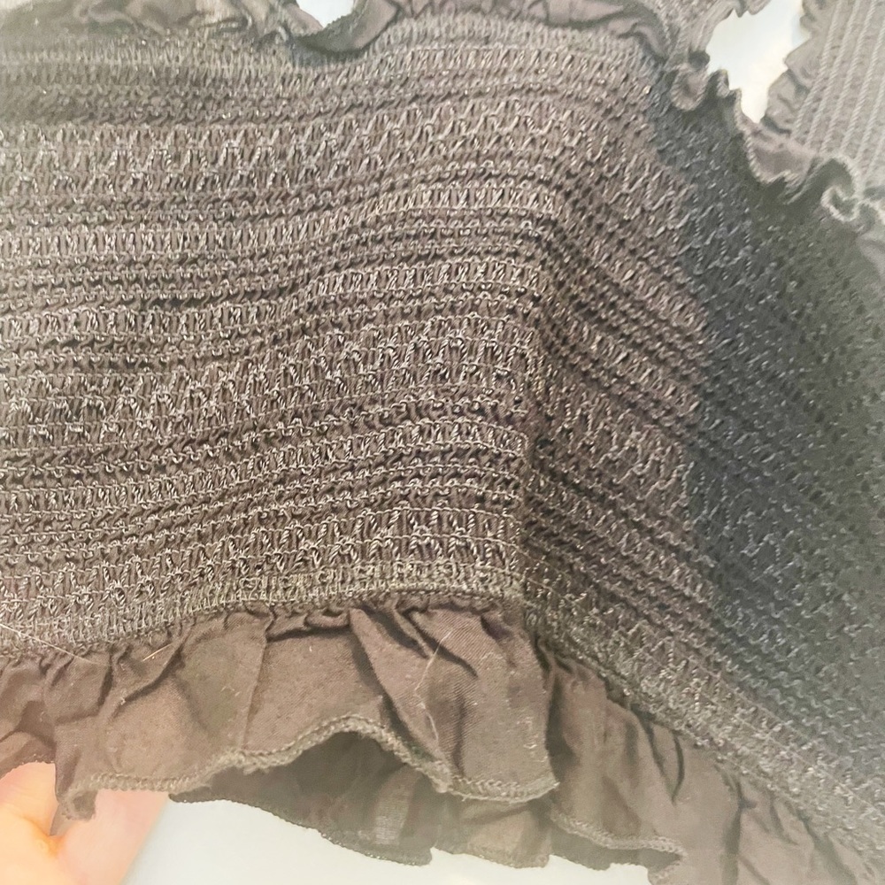 URBAN OUTFITTERS Black crop top - Picture 4 of 5